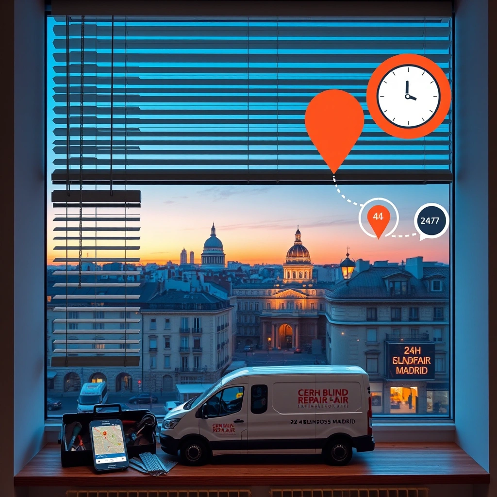 text2img 83b37de5 2c20 4b98 8d78 7e3b06f14ed2 00001  - Encuentra un servicio de reparaci&oacute;n de persianas disponible las 24 horas en Madrid