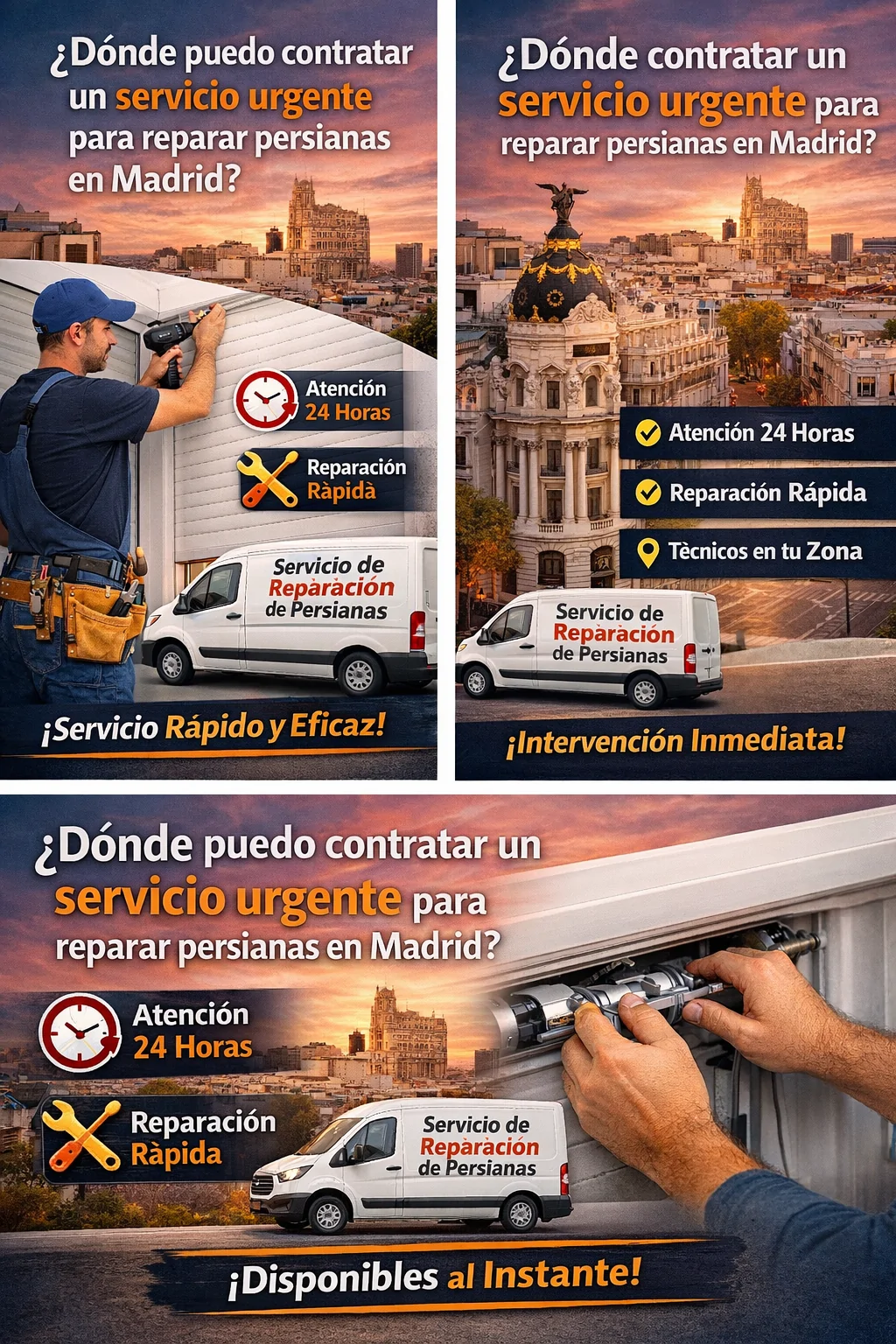 Donde puedo contratar un servicio urgente para reparar persianas Madrid - &iquest;D&oacute;nde puedo contratar un servicio urgente para reparar persianas en Madrid?