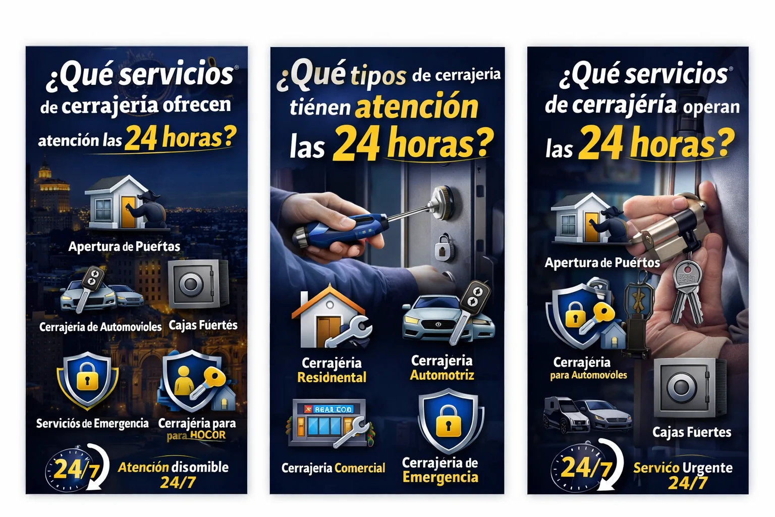 ¿Qué servicios de cerrajería ofrecen atención las 24 horas en Madrid? Que servicios de cerrajeria ofrecen atencion las 24 horas Madrid - ¿Qué servicios de cerrajería ofrecen atención las 24 horas en Madrid?