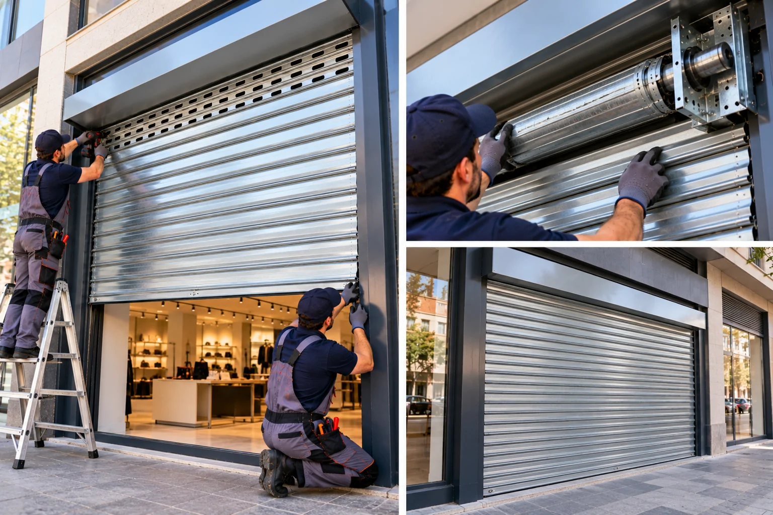 Instalacion de Persianas Metalica - Instalaci&oacute;n de Persianas Met&aacute;licas para Local y Comercio